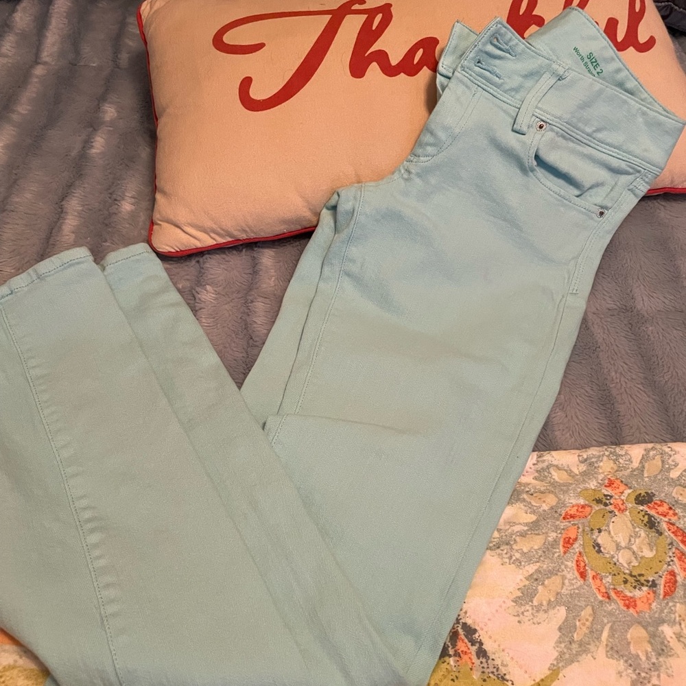 Lilly Pulitzer worth turquoise jeans